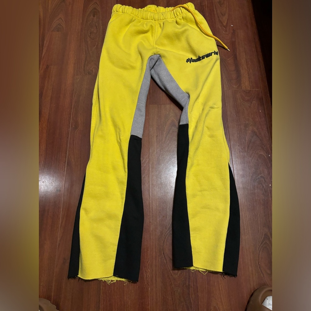 stackswrld flared sweat pants